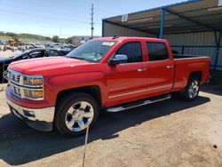 Camiones salvage sin ofertas aún a la venta en subasta: 2015 Chevrolet Silverado K1500 LTZ