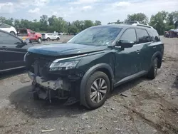 Nissan salvage cars for sale: 2022 Nissan Pathfinder SL