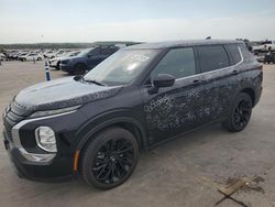 Salvage cars for sale at Grand Prairie, TX auction: 2022 Mitsubishi Outlander SE