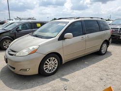 Salvage cars for sale from Copart Indianapolis, IN: 2009 Toyota Sienna XLE