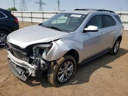 Salvage cars for sale at Elgin, IL auction: 2017 Chevrolet Equinox LT