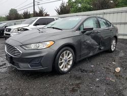 Salvage cars for sale at New Britain, CT auction: 2020 Ford Fusion SE