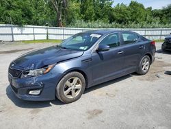 Salvage cars for sale from Copart Albany, NY: 2015 KIA Optima LX