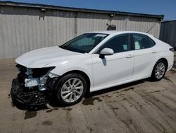 Toyota salvage cars for sale: 2021 Toyota Camry LE