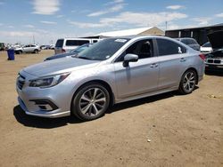 Subaru salvage cars for sale: 2019 Subaru Legacy 2.5I Limited