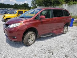 Toyota Sienna xle salvage cars for sale: 2014 Toyota Sienna XLE