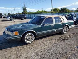 Vehiculos salvage en venta de Copart Miami, FL: 1994 Lincoln Town Car Executive