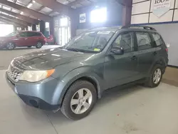 Salvage cars for sale at East Granby, CT auction: 2012 Subaru Forester 2.5X