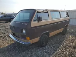 Volkswagen Vanagon bus salvage cars for sale: 1983 Volkswagen Vanagon Bus