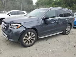 Salvage cars for sale at Waldorf, MD auction: 2017 Mercedes-Benz GLS 450 4matic