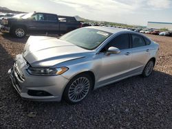 Ford salvage cars for sale: 2015 Ford Fusion Titanium