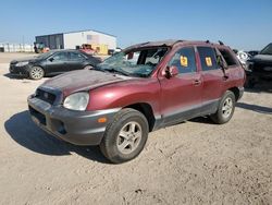 Vehiculos salvage en venta de Copart Amarillo, TX: 2003 Hyundai Santa FE GLS