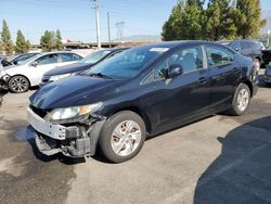 Vehiculos salvage en venta de Copart Rancho Cucamonga, CA: 2013 Honda Civic LX