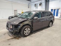 Salvage cars for sale at Lumberton, NC auction: 2016 Honda Odyssey EXL