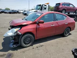 Salvage cars for sale at Denver, CO auction: 2018 Nissan Versa S