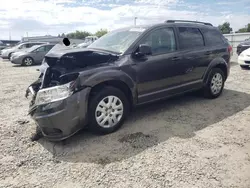 Salvage cars for sale at Sacramento, CA auction: 2015 Dodge Journey SE