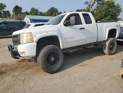 Chevrolet Silverado k1500 lt salvage cars for sale: 2011 Chevrolet Silverado K1500 LT