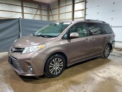 Toyota salvage cars for sale: 2019 Toyota Sienna XLE