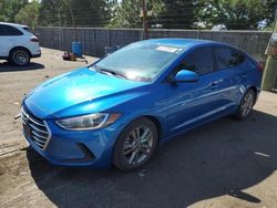 Salvage cars for sale at Denver, CO auction: 2018 Hyundai Elantra SEL