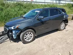 Salvage cars for sale at Davison, MI auction: 2020 Chevrolet Equinox LT