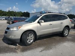 Salvage cars for sale at Apopka, FL auction: 2011 Chevrolet Traverse LT