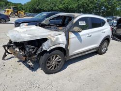 Salvage cars for sale at North Billerica, MA auction: 2018 Hyundai Tucson SEL