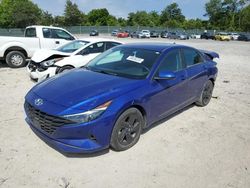 Salvage cars for sale at Madisonville, TN auction: 2021 Hyundai Elantra SEL