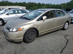 Honda salvage cars for sale: 2007 Honda Civic LX