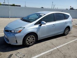 Salvage cars for sale at Van Nuys, CA auction: 2015 Toyota Prius V