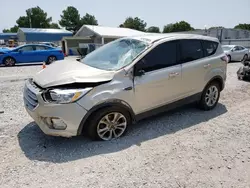 Salvage cars for sale at Prairie Grove, AR auction: 2017 Ford Escape SE