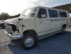 Salvage cars for sale at Cartersville, GA auction: 1991 Ford Econoline E350 Super Duty