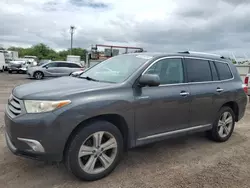 Salvage cars for sale at Kapolei, HI auction: 2013 Toyota Highlander Limited