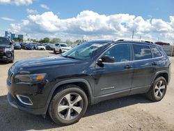 Salvage cars for sale at Des Moines, IA auction: 2019 Jeep Cherokee Limited