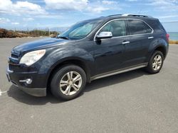 Carros salvage sin ofertas aún a la venta en subasta: 2012 Chevrolet Equinox LTZ