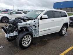 Salvage cars for sale at Woodhaven, MI auction: 2022 Jeep Grand Cherokee Laredo E