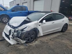 Salvage cars for sale from Copart Jacksonville, FL: 2021 Tesla Model 3