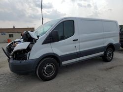 Salvage trucks for sale at Bridgeton, MO auction: 2017 Ford Transit T-250