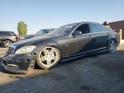 Mercedes-Benz salvage cars for sale: 2012 Mercedes-Benz S 550