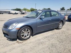 Salvage cars for sale at Sacramento, CA auction: 2006 Infiniti G35