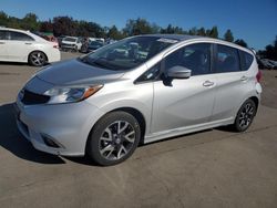 Salvage cars for sale at Woodburn, OR auction: 2015 Nissan Versa Note S