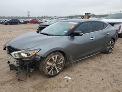 Vehiculos salvage en venta de Copart Houston, TX: 2018 Nissan Maxima 3.5S