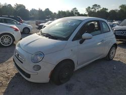 Salvage cars for sale at Madisonville, TN auction: 2015 Fiat 500 POP