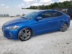 2017 Hyundai Elantra SE en venta en New Braunfels, TX