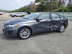 Ford salvage cars for sale: 2019 Ford Fusion SE