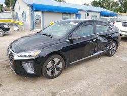 Salvage cars for sale at Wichita, KS auction: 2021 Hyundai Ioniq Limited