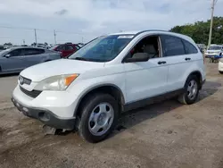 Salvage cars for sale at Oklahoma City, OK auction: 2007 Honda CR-V LX