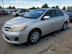 Toyota Corolla Base salvage cars for sale: 2011 Toyota Corolla Base