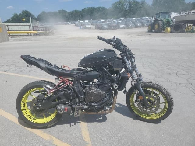 2018 Yamaha MT07