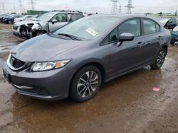 Honda salvage cars for sale: 2015 Honda Civic EX