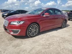 Lincoln Vehiculos salvage en venta: 2017 Lincoln MKZ Select